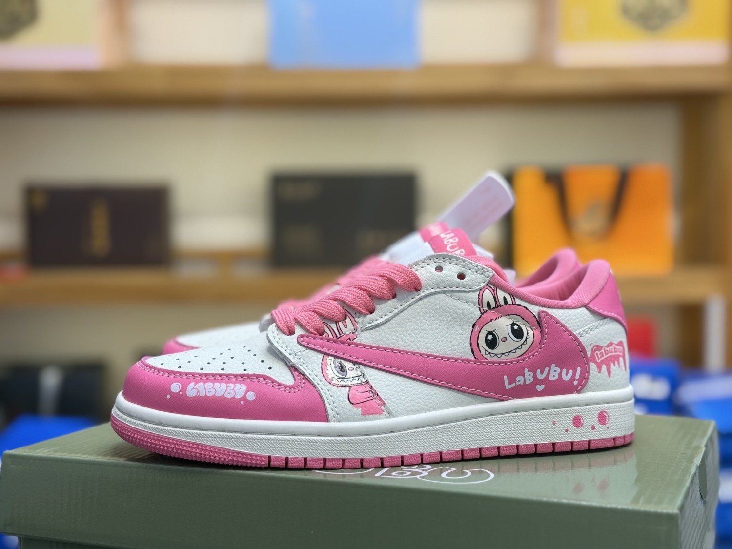 Nike Air Jordan 1 Low定制配色 定制AJ聯名-高端定制低幫復古文化板鞋 貨號：JW1188-162