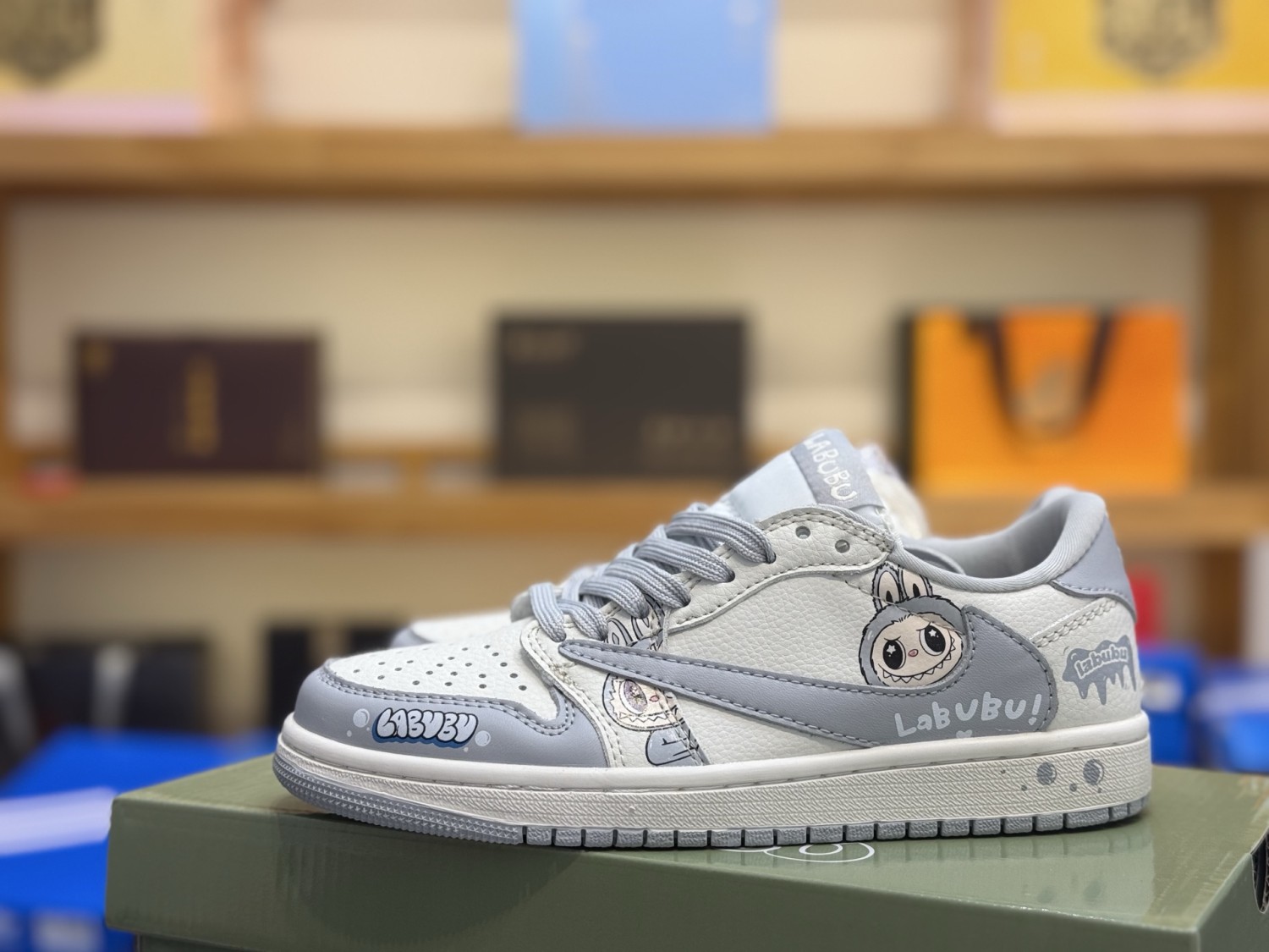 Nike Air Jordan 1 Low定制配色 定制AJ聯名-高端定制低幫復古文化板鞋 貨號：JW1188-162